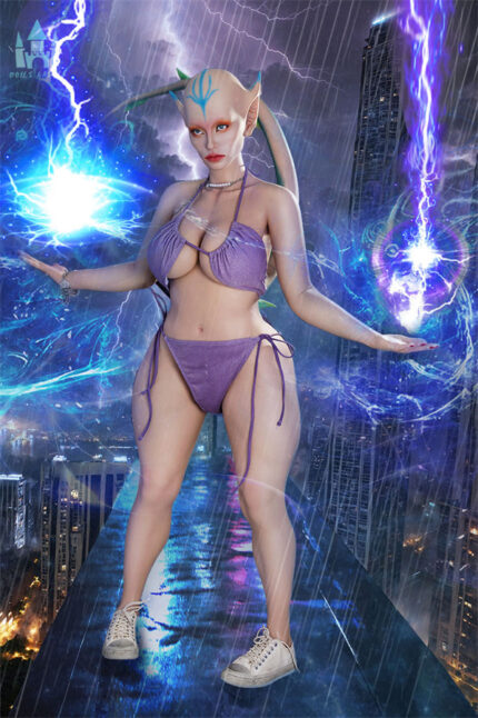 153cm-Pandora Alien Fantasy Curvy Sex Doll